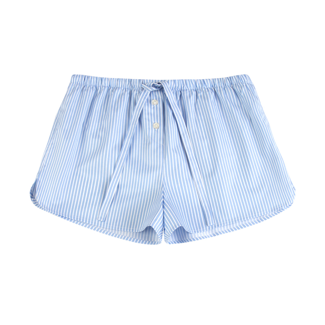 Boxershorts Danielle bleu blanc